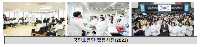 ‘국민에게 2024년 정책계획 보고’ 질병관리청장, 국민소통단과 간담회 열어 ‘국민에게 2024년 정책계획 보고’ 질병관리청장, 국민소통단과 간담회 열어