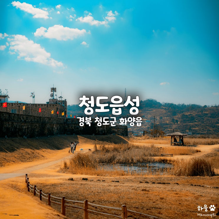  경북 청도 3월 가볼만한곳 애견동반 여행지 청도읍성, 밟기행사