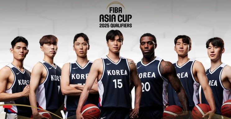 2025 FIBA <b>남자 농구</b> 아시안컵 <b>예선</b> 일정 명단 중계 조편성
