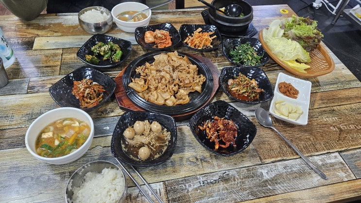 제주동문시장근처 삼도이동맛집 탑석쇠불고기 가성비 대박