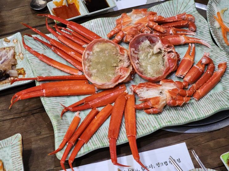  가성비 대게세트로 가족외식에 딱인 장안동맛집 ::독도게찜 장안직영점::