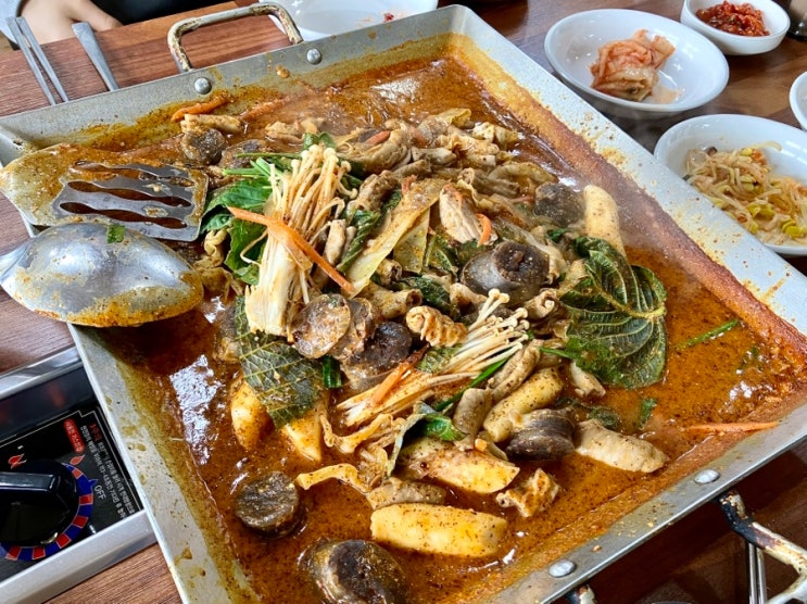 [경기도 화성] 온천단지 맛집 낙원순대곱창철판볶음