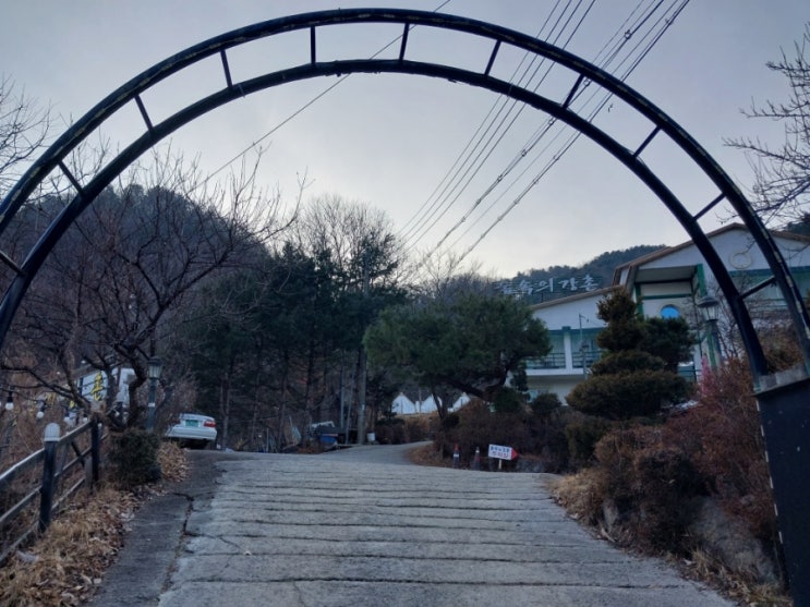  20240208 춘천 펜션 '숲속의 강촌' / 춘천 여행 숙박 후기