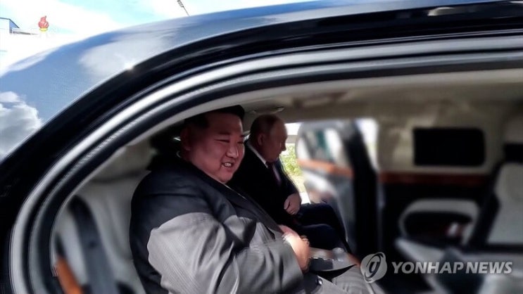 러시아산 승용차 선물... <b>유엔</b> 안보리 <b>대북제재</b> 위반 가능성