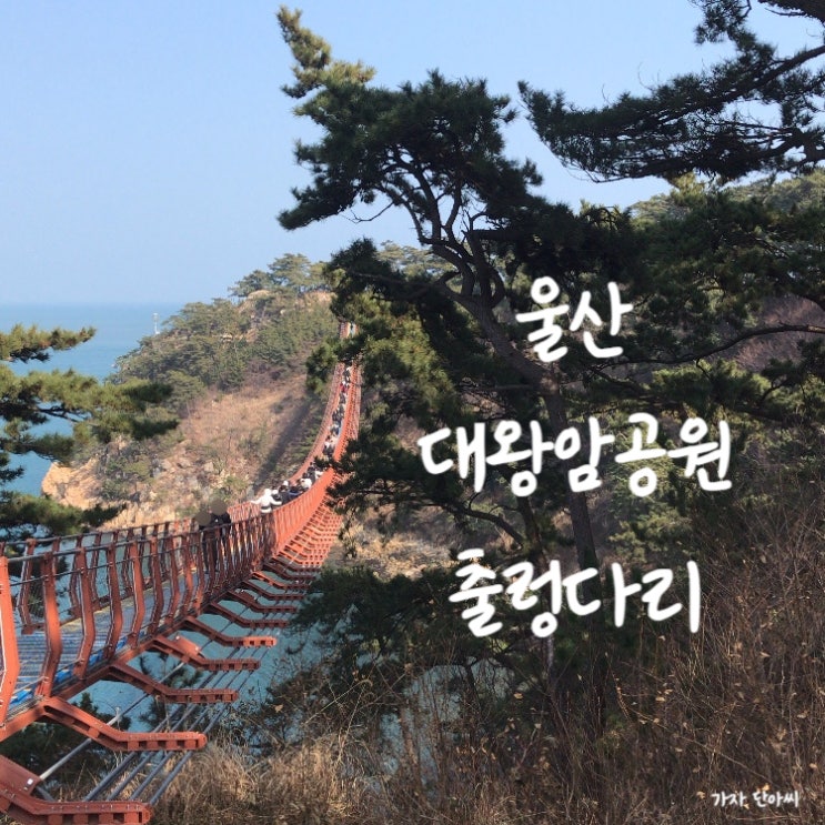  울산 동구 일산동 [대왕암 공원] 출렁다리 # 당일치기 가족 여행