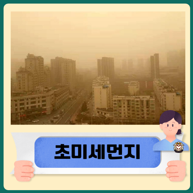  초미세먼지 건강에 미치는 영향