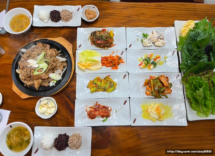  [전북 진안여행] 진안 맛집 | 진안 마이산 숯불고기 쌈밥 | 진안 이층떡볶이