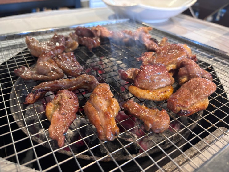  속초 고기 쫄깃한 식감과 양념의 조합 오리갈비 맛집 송가네오리촌