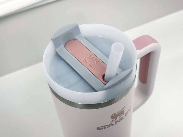  스탠리 텀블러 퀜처 887ml 로즈쿼츠 [대용량/스타벅스]