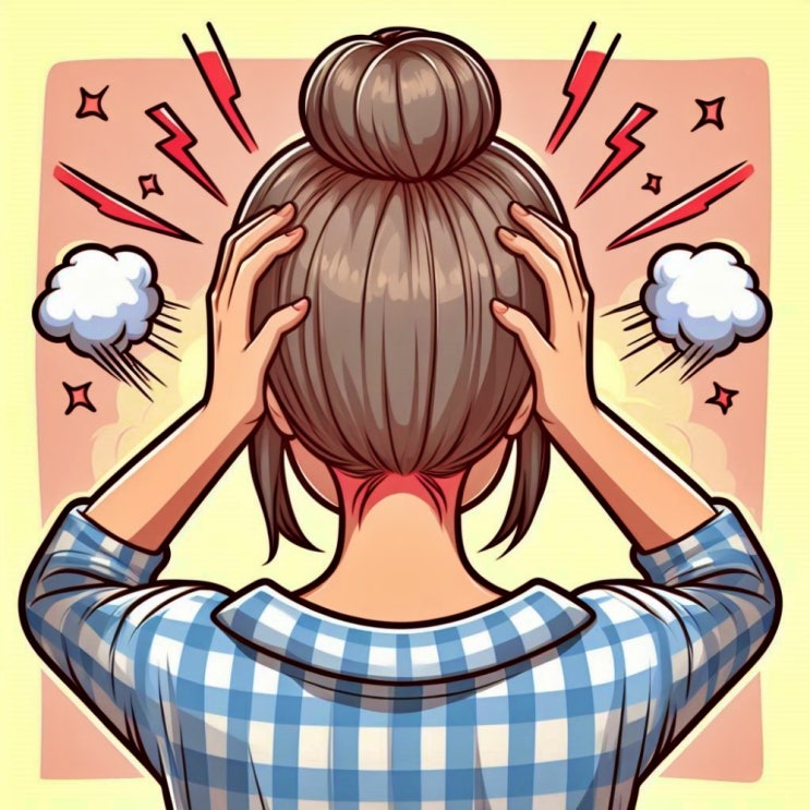  뒷골이 땡기는 이유 원인들 정리 및 뒷골 통증 해결 방법