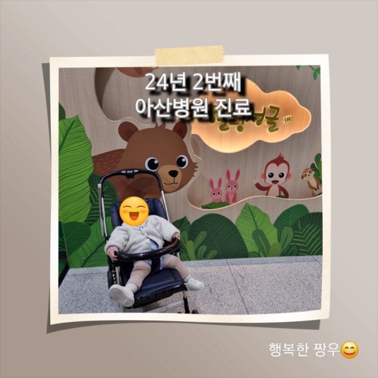  [일상] 아빠 육아, 완전 대혈관전위(TGA) 진료, 24년 2번째 서울 아산병원