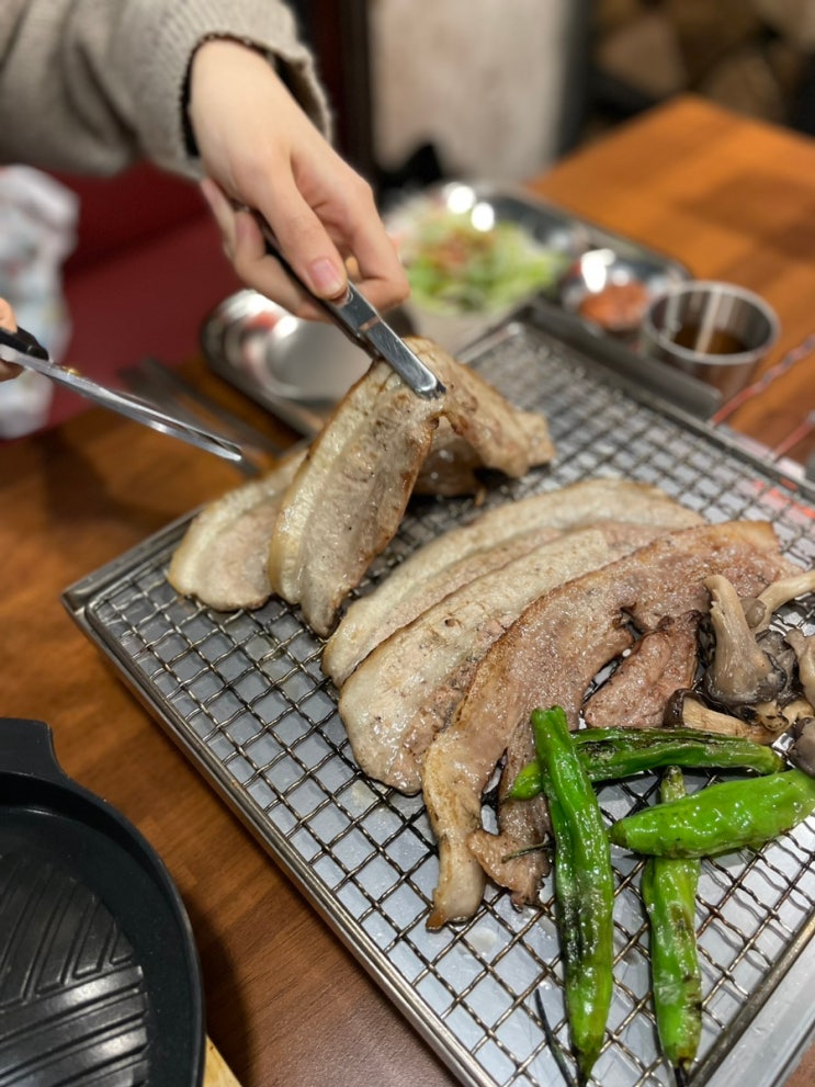  [마포구맛집] 퇴근 후 저녁먹기 좋은 고기맛집 <석쇄집> | 마포구청역맛집, 고기오마카세
