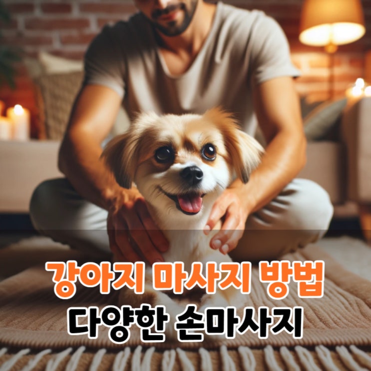  강아지 마사지 방법과 부위 추천(귀, 목, 다리, 꼬리 등)