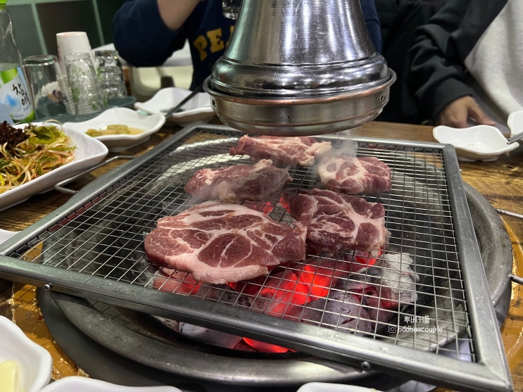비발디 파크 근처에 있는 홍천 조박사 화로구이 맛집│목살과 양념구이가 맛있어요 🐷🤤