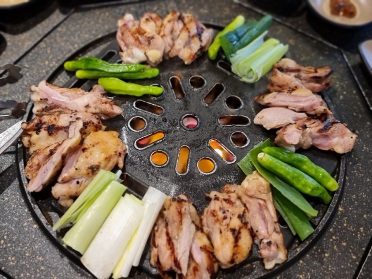 검단신도시 고기는 숯불닭갈비 맛집 팔각도에서 즐거운 가족외식해요