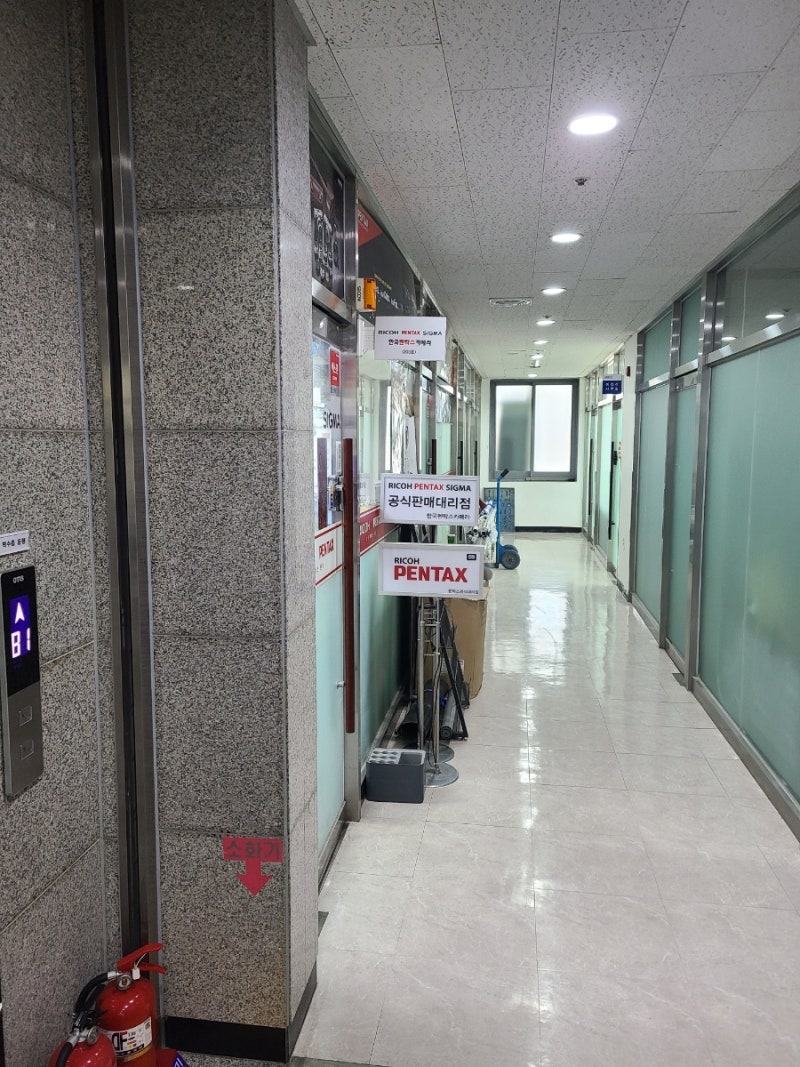 펜탁스 카메라 수리는 이곳에!! 한국펜탁스카메라(을지로3가)