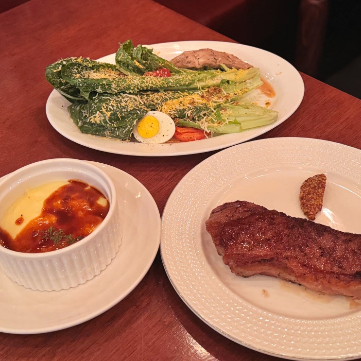  강남역 레스토랑 어거스트힐 스테이크 맛집(ft.웻에이징, 240시간 숙성)