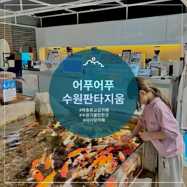  [수원] 실내 파충류체험관 수족관 어푸어푸 수원 판타지움점