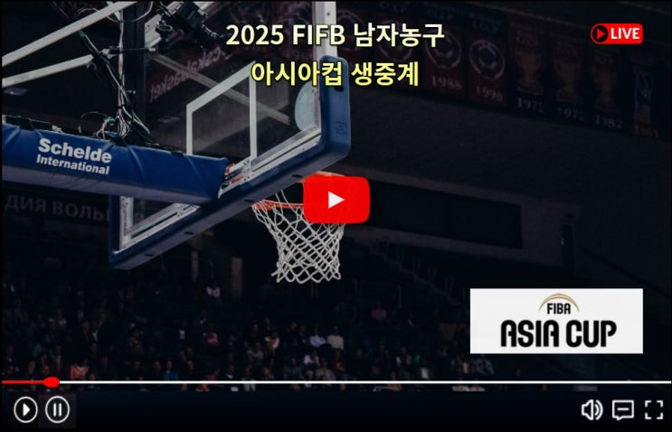 2025 FIBA <b>남자 농구</b> 아시안컵 <b>예선</b> 조편성 대진표 대표팀 명단