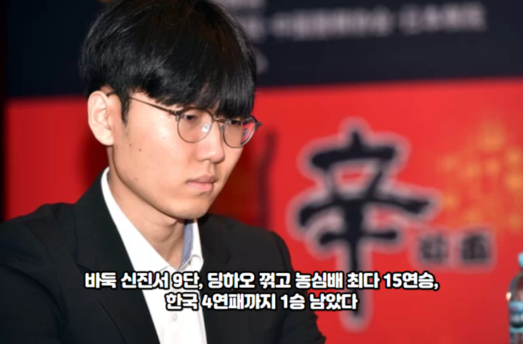 바둑 <b>신진서</b> 9단, 딩하오 꺾고 <b>농심배</b> 최다 15연승, 한국... 
