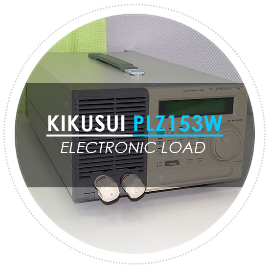  KIKUSUI / 키쿠수이 PLZ153W 전자로드 120V 30A 150W 소개 - 중고계측기판매 매입 렌탈