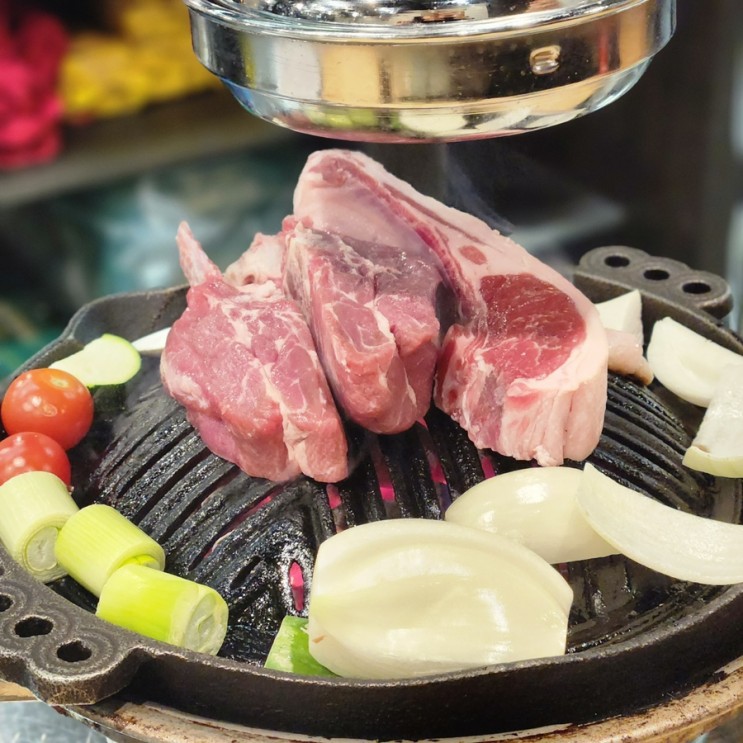 [교대역 맛집] 양갈비와 마늘밥이 유명한 라무진 교대점 솔직후기