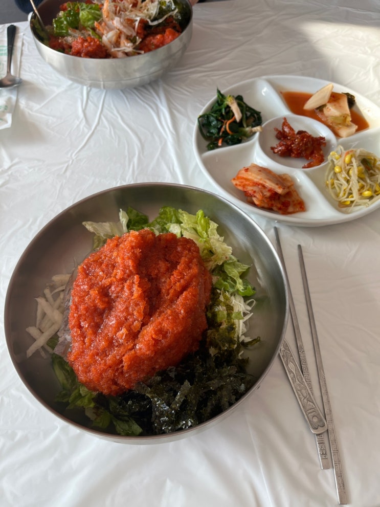  남해당일치기 금산산장, 보리암, 남해장항동횟집, 안녕 남해Cafe