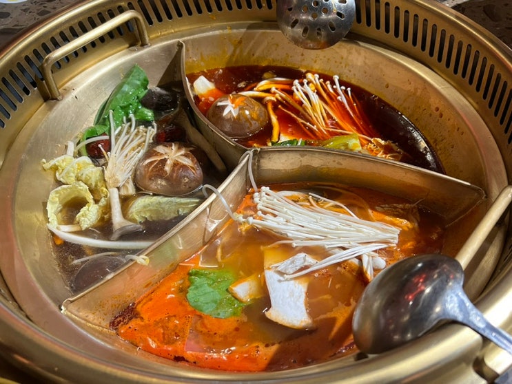  강남역맛집 저녁 메뉴로 제격인 따롱이훠궈 및 건희소스 레시피