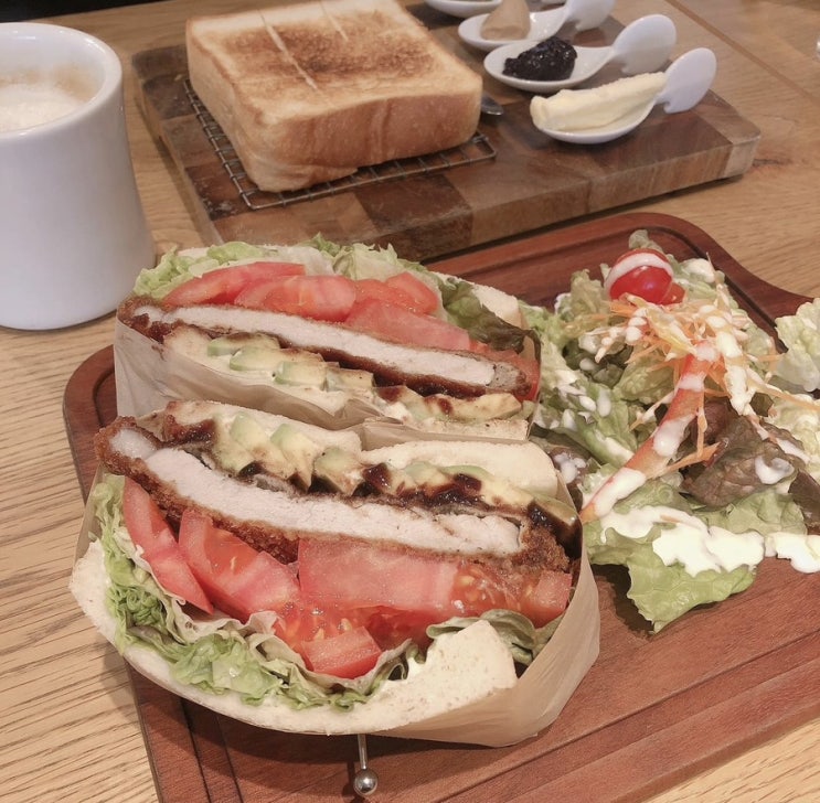  오사카 사키모토 베이커리 카페 브런치 맛집 / 사키모토 코히