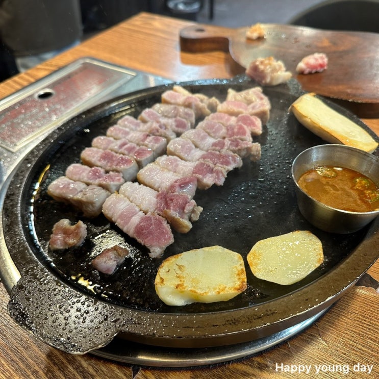  [둔촌동 삼겹살 맛집] 내돈내산 강동 회식장소 추천, 도시고기