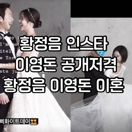 인스타 해킹 <b>프로골퍼</b> <b>이영돈</b> 재결합 했지만 결국 이혼