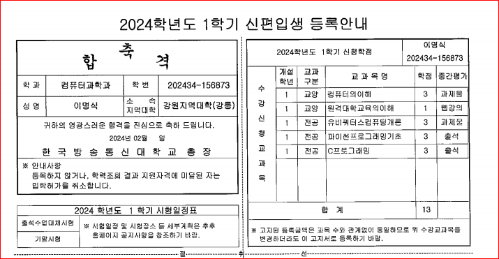  폭설, 그리고 방통대, 택시도 엉금엉금