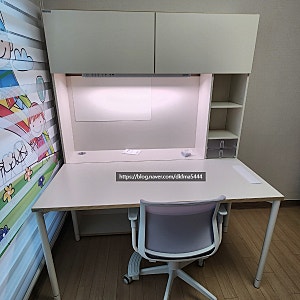 예비 초등 책상 리바트 오브제 하움으로 선택!