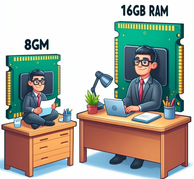 [Q&A] M2 맥북에어에서 램 8GB와 16GB 성능 차이 큰가요? (램메모리 선택)
