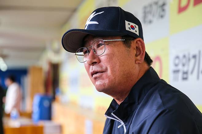 <b>류중일 감독</b>, <b>대표팀</b> 사령탑 선임 '프리미어12 까지'