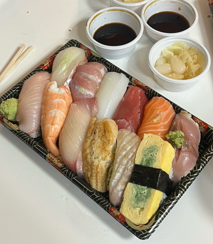  서면 지존맛집 경찰서옆초밥집 포장