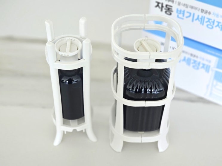  자취생 필수템, 오래쓰는 대용량 변기세정제 클린아쿠아