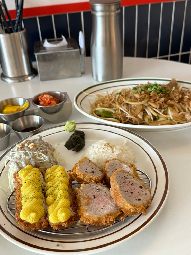  진주 칠암동 맛집: 진주 오데가든(야끼우동, 연어덮밥, 안고세트) 내돈내산