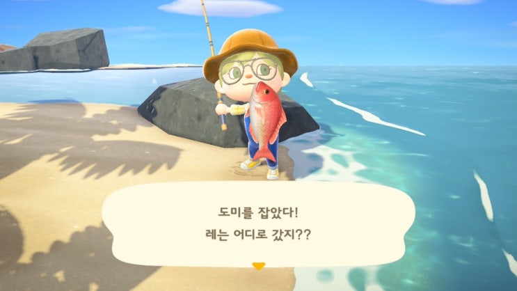  [모여봐요 동물의 숲] 모동숲 일기 Ep.23 - 참바다의 사부작 일상