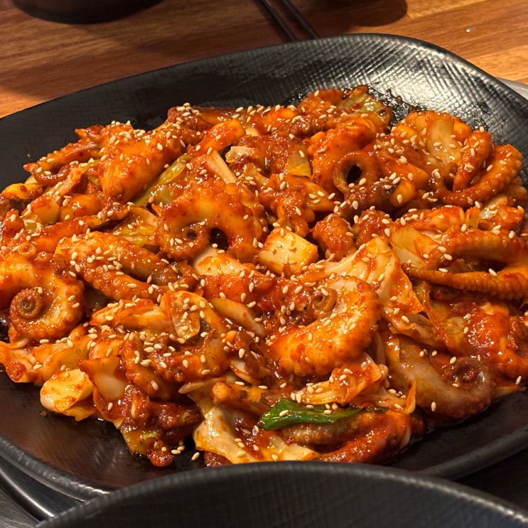  춘천 쭈꾸미 맛집, 오동통 왕쭈꾸미 만천리 참살이불쭈꾸미 만천점