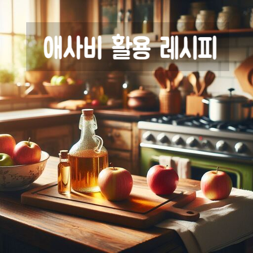  애사비로 만드는 5가지 활용 레시피