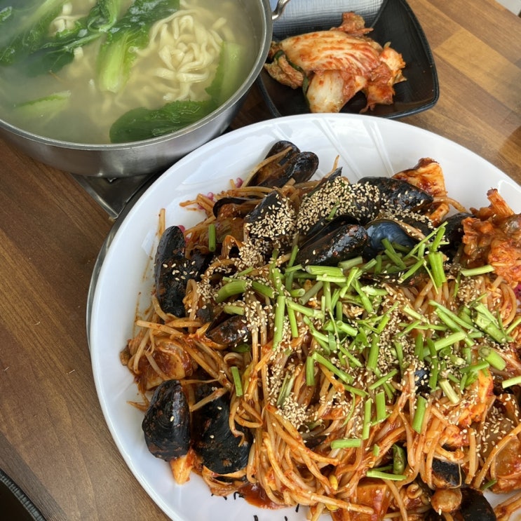 수원 바지락칼국수 맛집 추천 수연해물샤브손칼국수