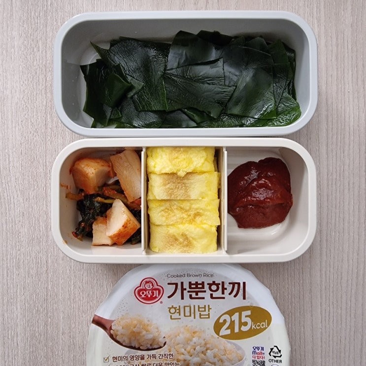  저탄수 다이어트 식단 도시락 기록 (2/19~2/23)
