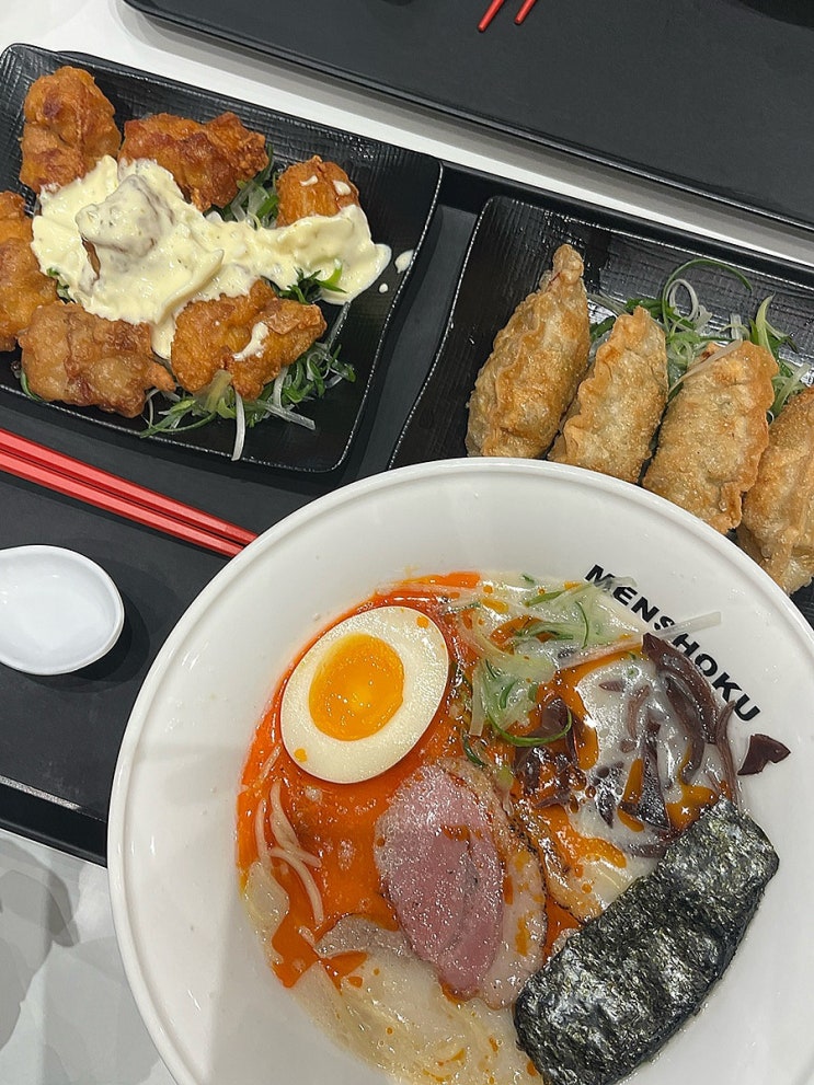  수원 스타필드 맛집 [멘쇼쿠] 잇토피아 푸드코트 라멘 추천