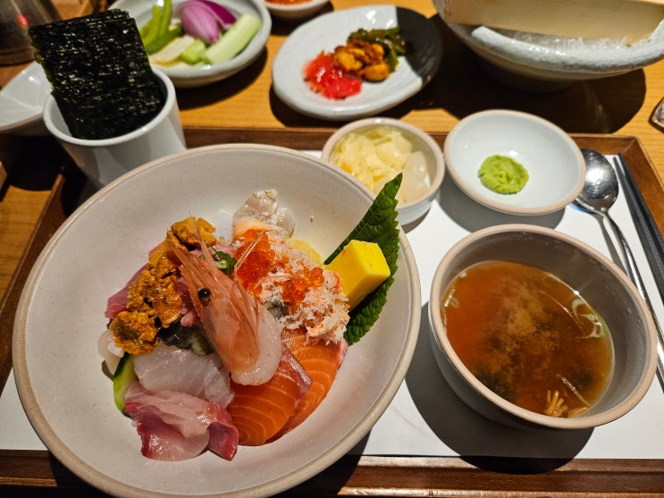  판교 테크원 맛집 오복수산 판교 카이센동