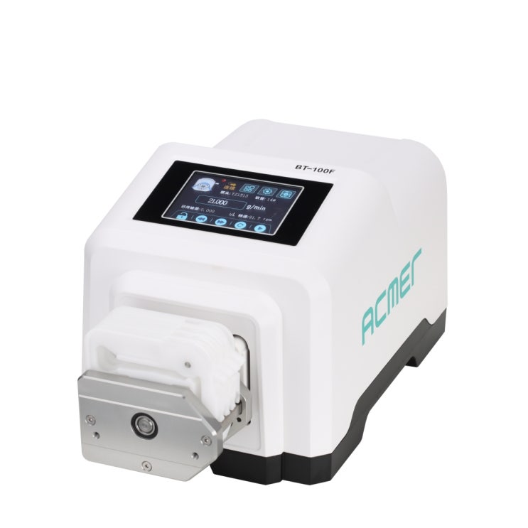  [ACMER] Flow rate peristaltic pump 유속 튜빙 펌프 - BT-100F