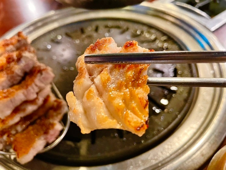 내돈내산 강남 신논현역 저녁 단골 맛집 꽃삼겹 삼육가 본점