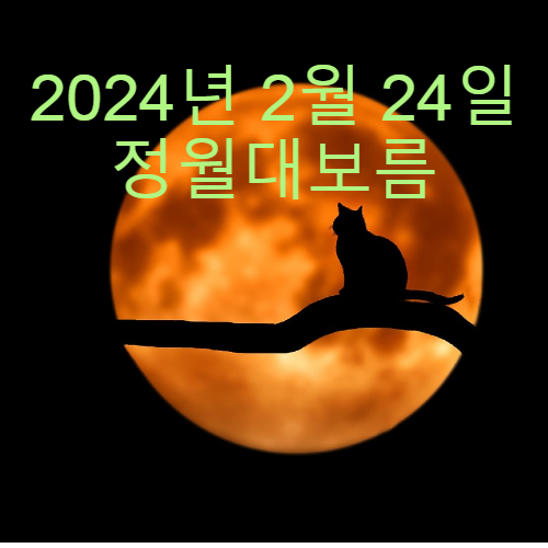 2024년 정월 대보름, 24일 21시 30분에 가장 둥근달이 뜨지만 올해 가장 작은 보름달