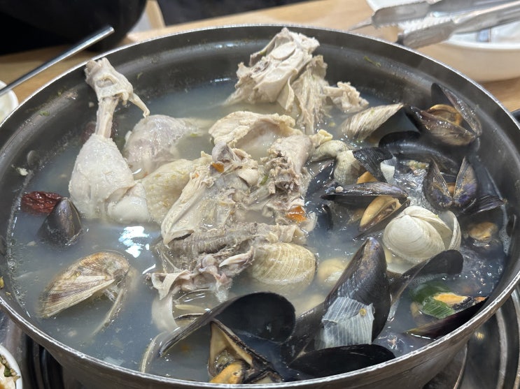  장안동맛집 탕의신홍대포 해신탕 해천탕 장한평회식장소