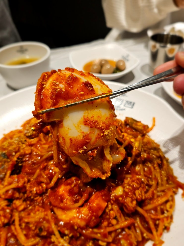  구미 산동 맛집 태동찜 갑오징어 나오는 해물찜